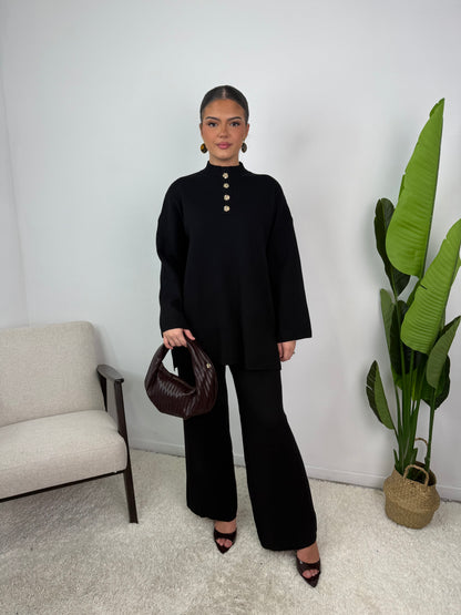 Lara Button Knit Co Ord