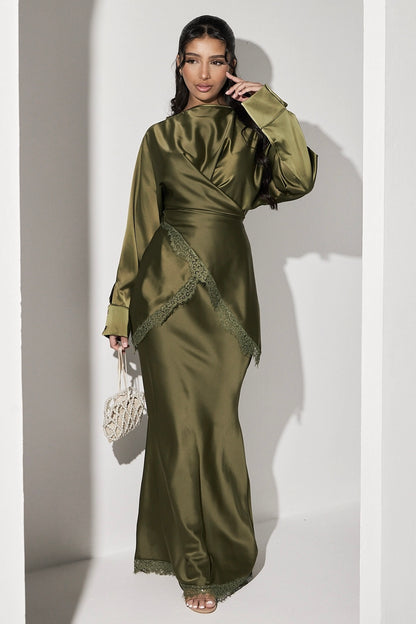 Amelle Lace Skirt Co Ord