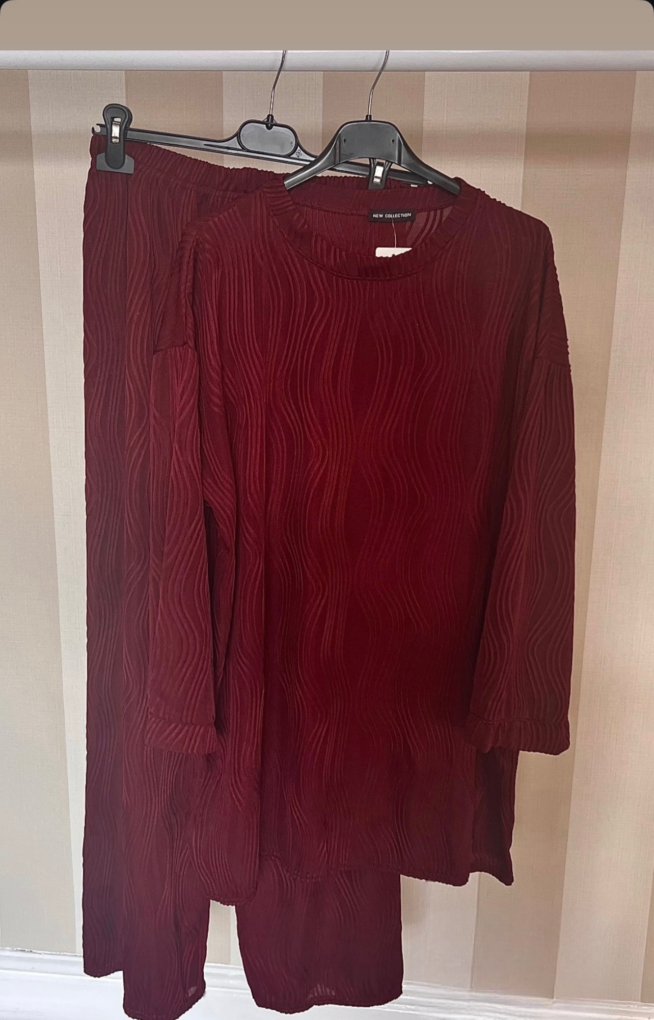 Wave Textured Co Ord
