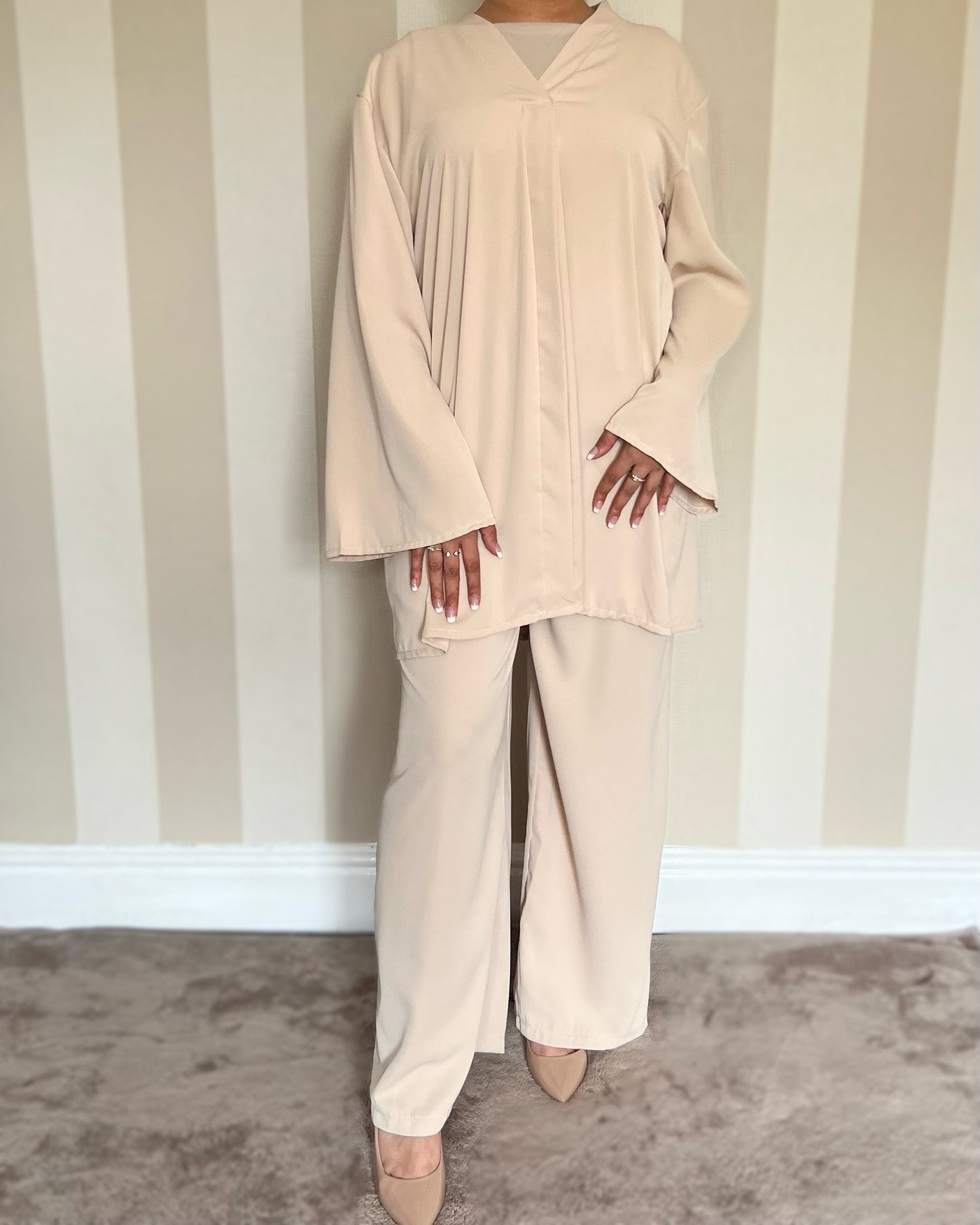 Nida V Neck Co Ord