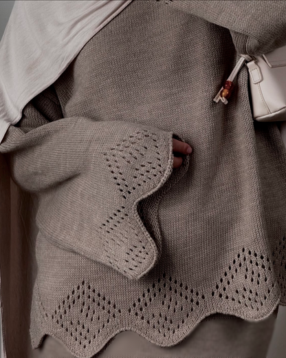 Scallop Knit Co Ord