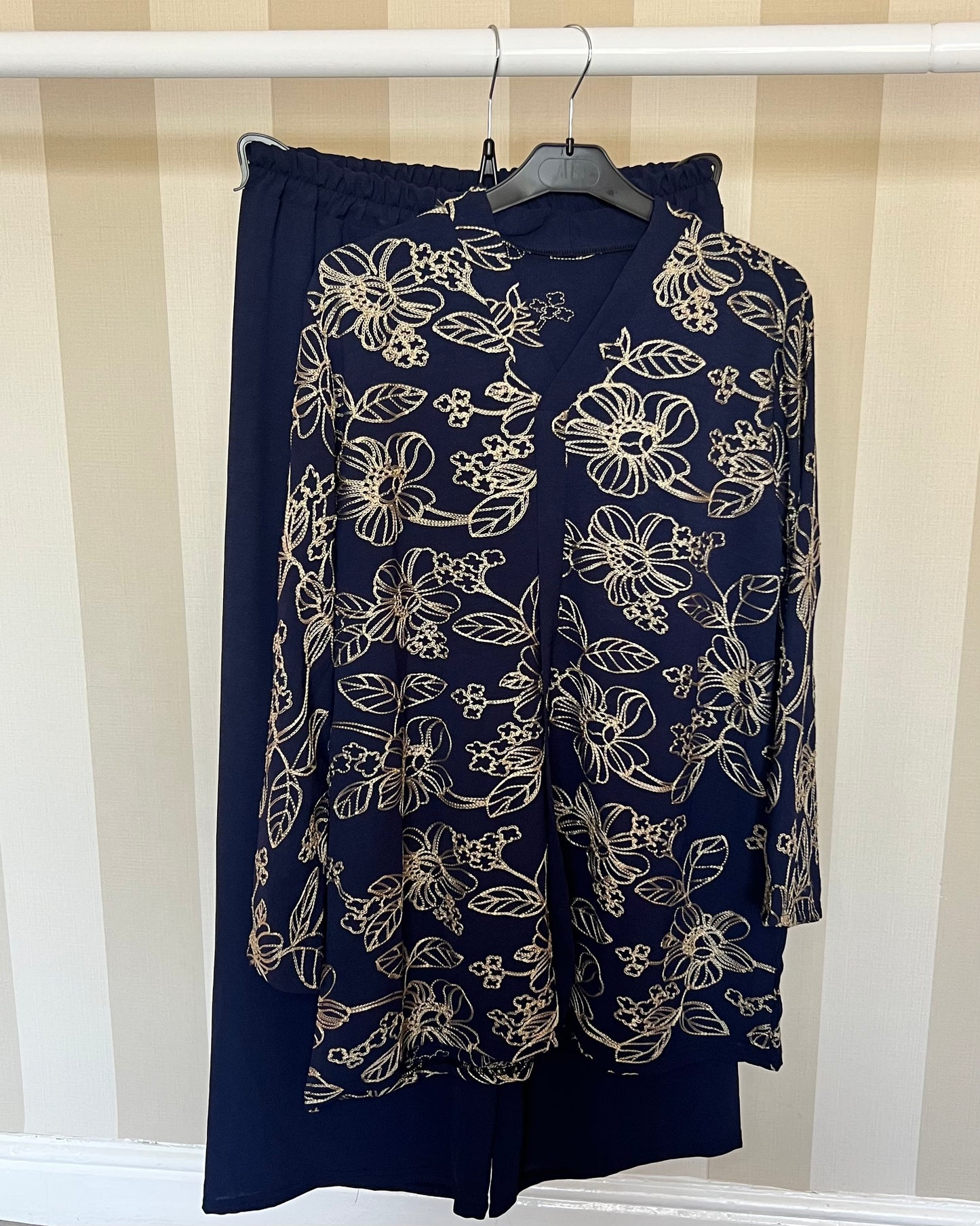 Lina Floral Embroidered Co Ord