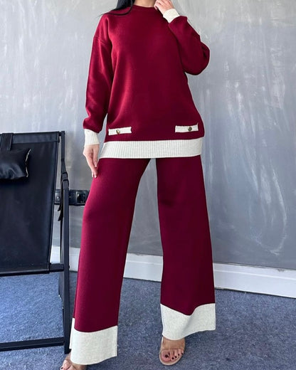 Yara Premium Knit Co Ord (Colours Available)