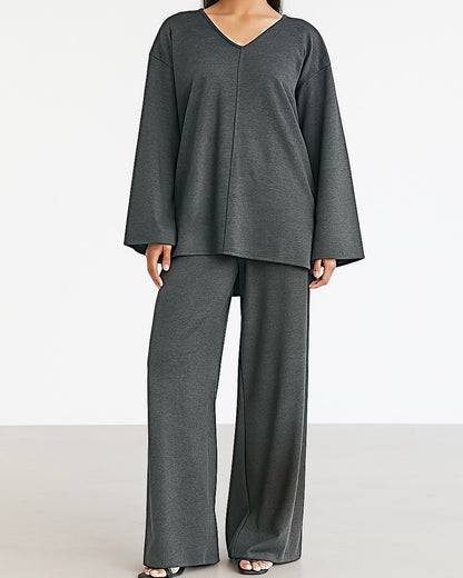 Casual Soft Knit Co Ord
