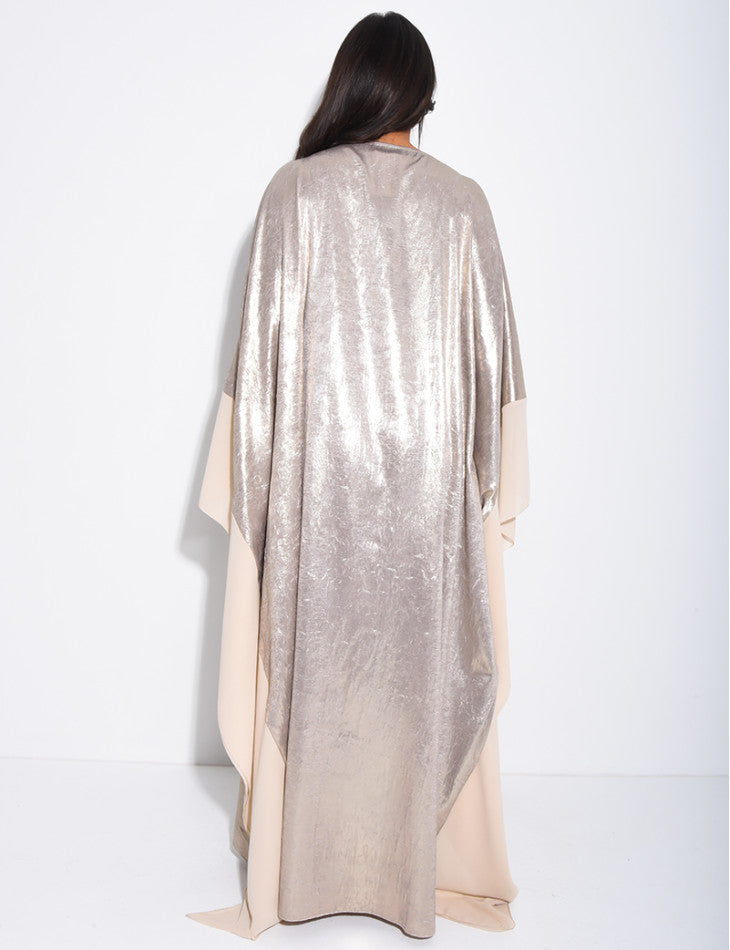 Dana Shimmer Inner Tie Belt Kaftan