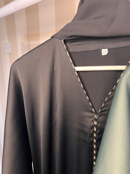 Iman Frill Sleeve Abaya