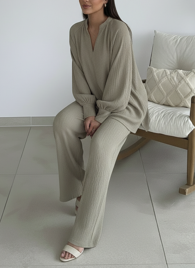 Textured Tunic Co Ord