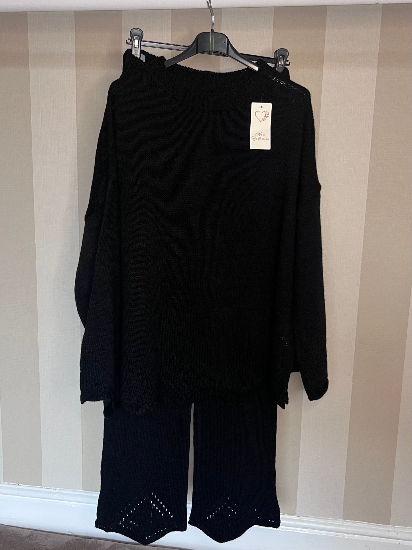 Scallop Knit Co Ord