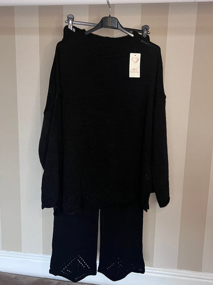 Scallop Knit Co Ord