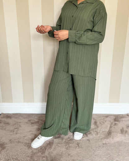Textured Button Light Coord