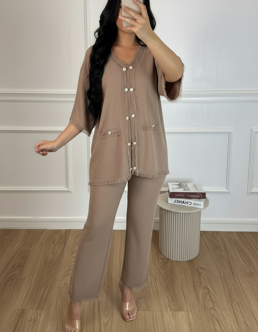 Premium Fray Edge Co Ord