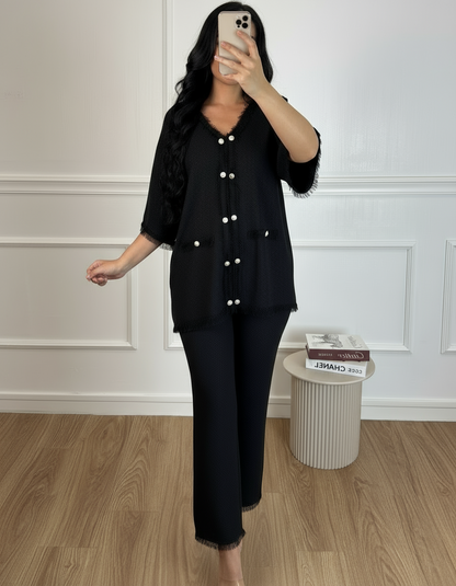 Premium Fray Edge Co Ord