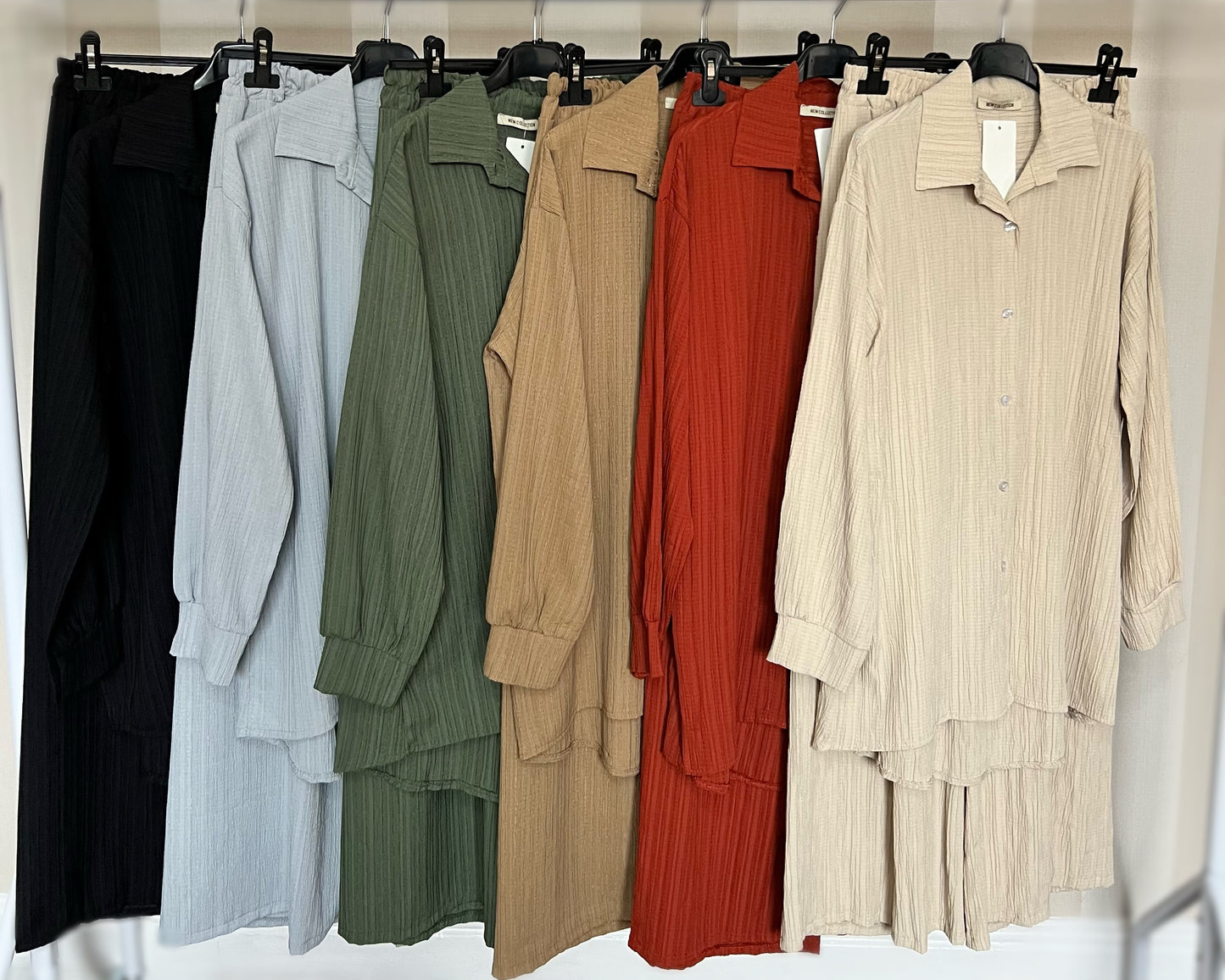 Textured Button Light Coord