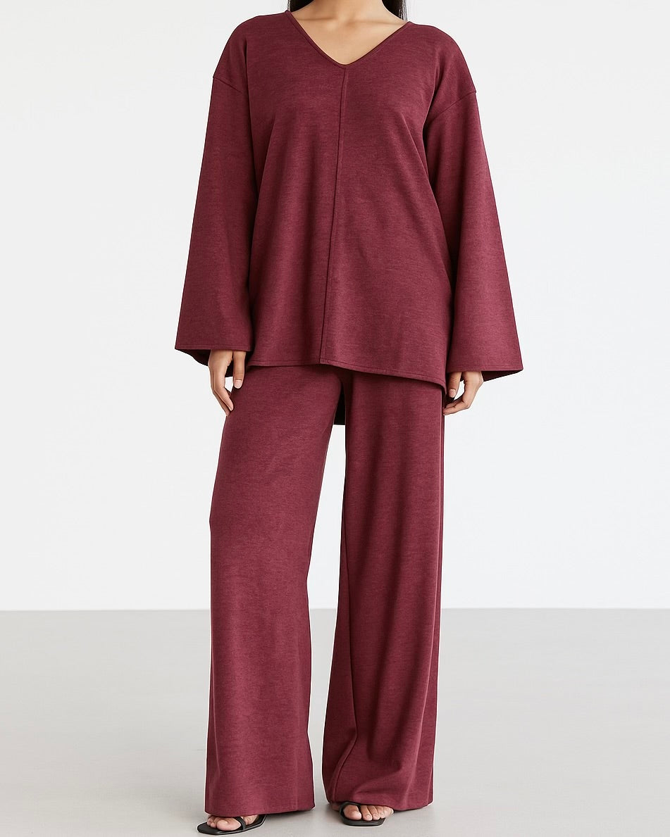 Casual Soft Knit Co Ord