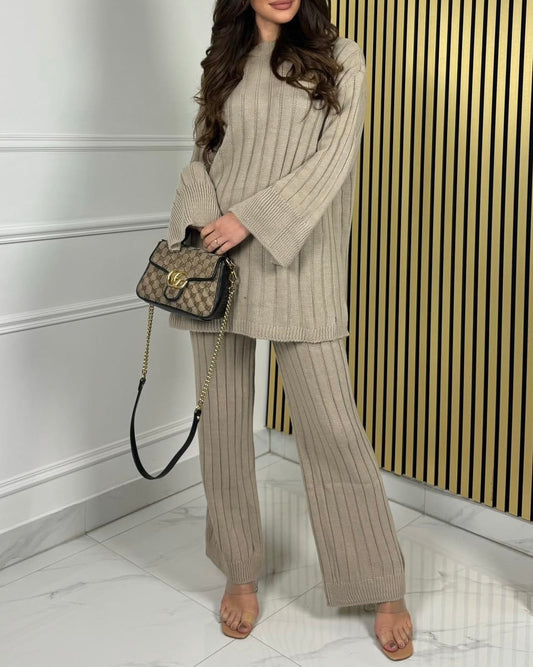 Panelled Knit Co Ord