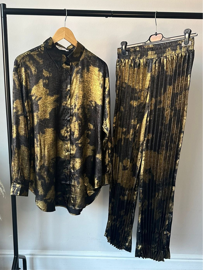 Metallic Co Ord