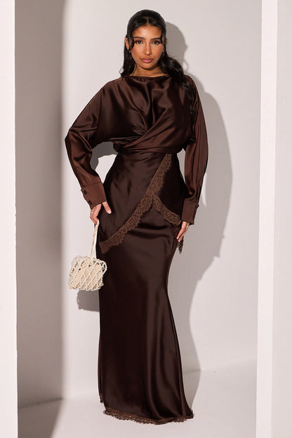 Amelle Lace Skirt Co Ord