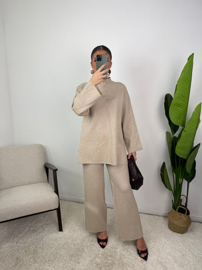 Lara Button Knit Co Ord