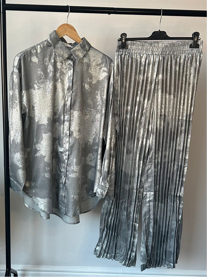 Metallic Co Ord