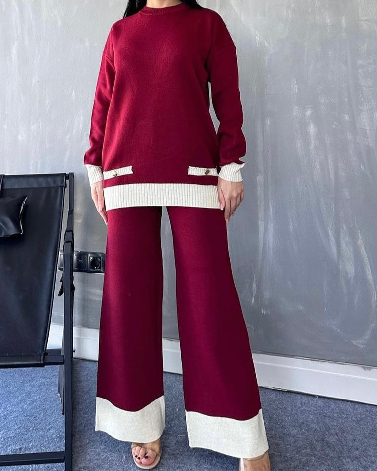 Yara Premium Knit Co Ord (Colours Available)