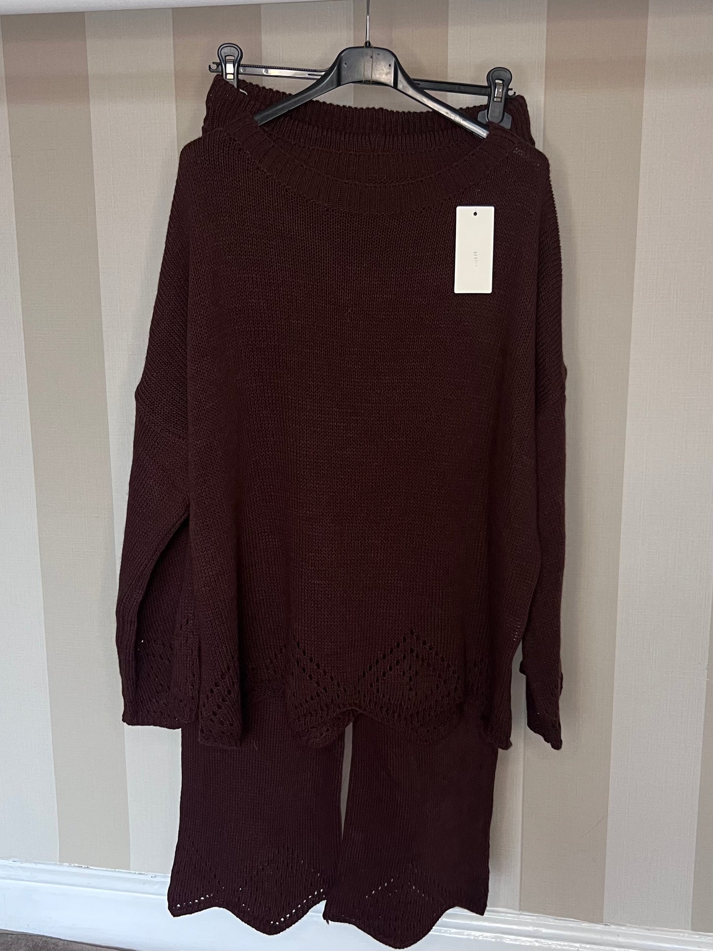 Scallop Knit Co Ord