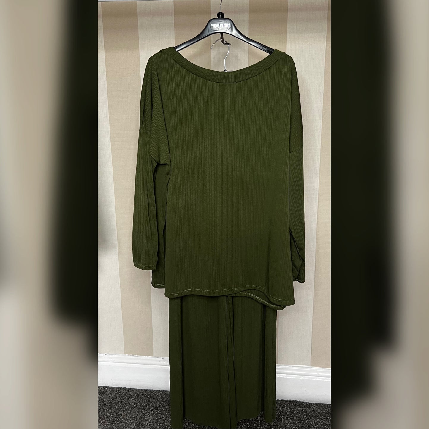 Casual Boat-Neck Co Ord