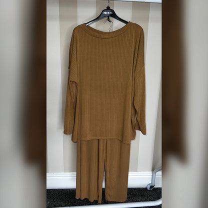 Casual Boat-Neck Co Ord